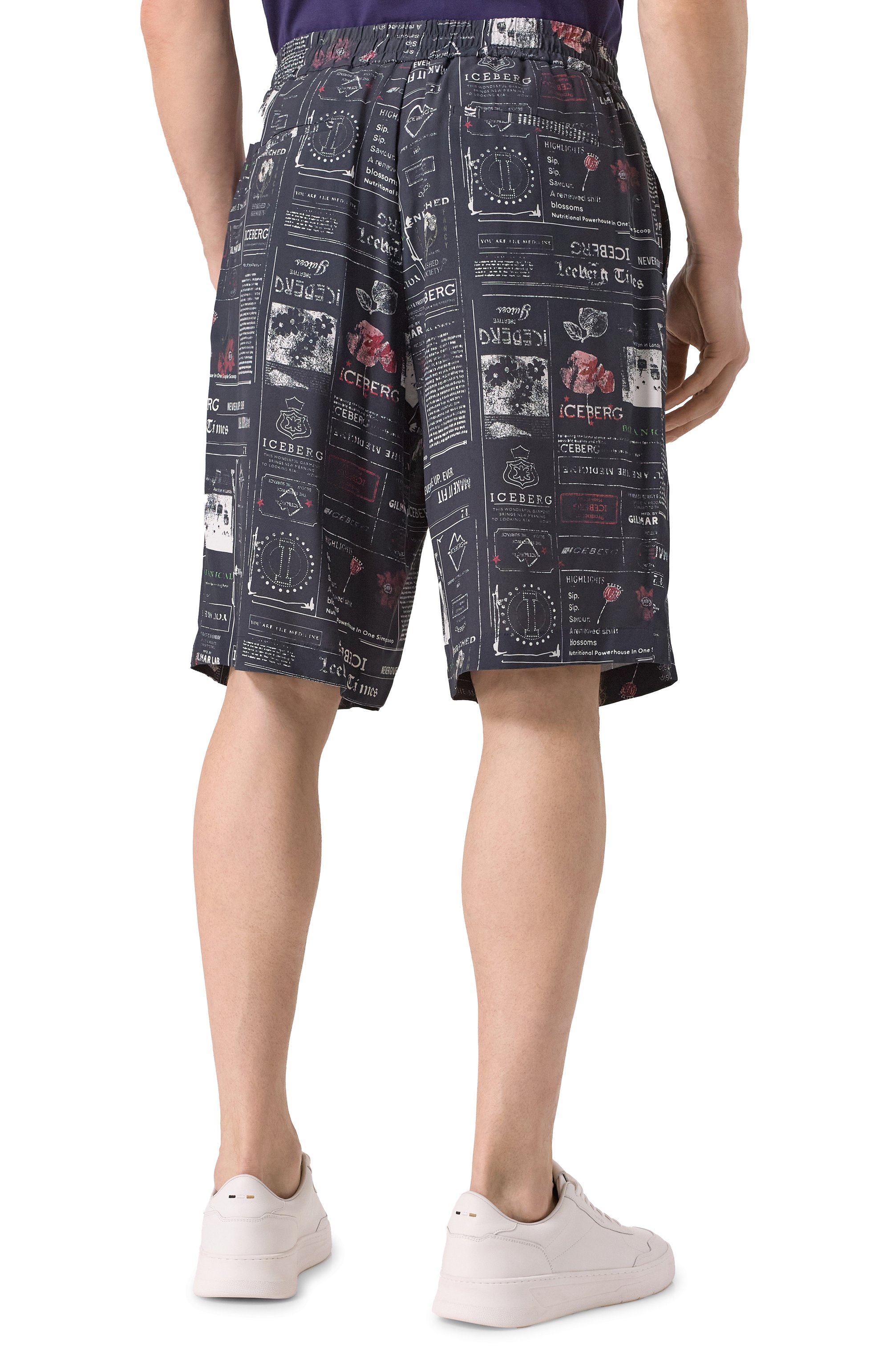 Шорты из вискозы ICEBERG, арт. D090/5037, фото 4