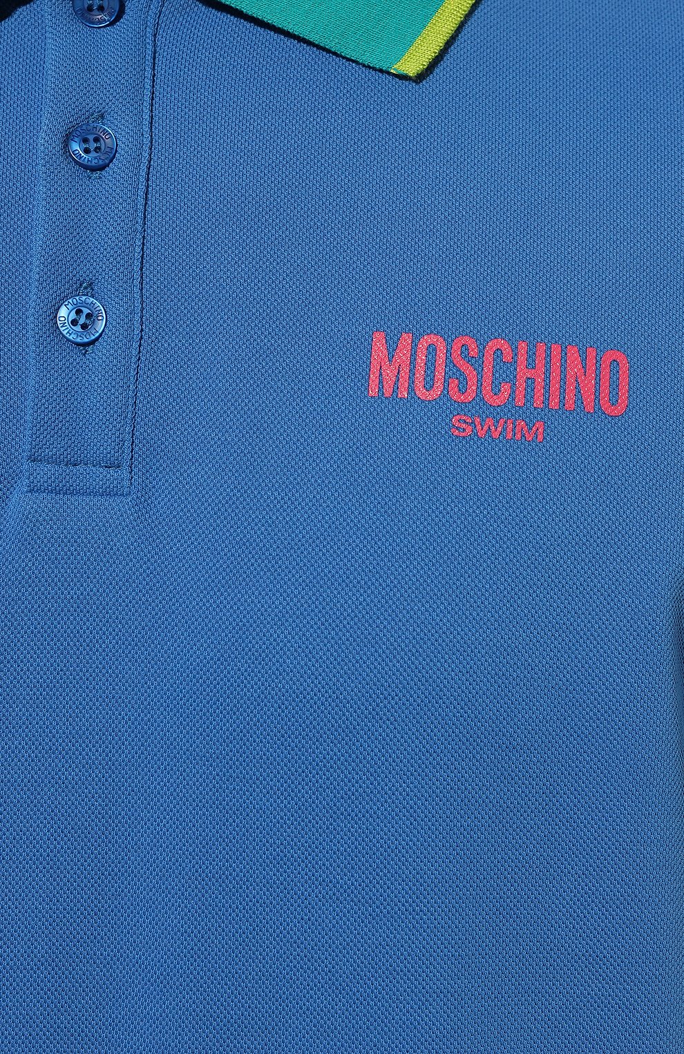 Хлопковое поло MOSCHINO, арт. A1603/9309, фото 5