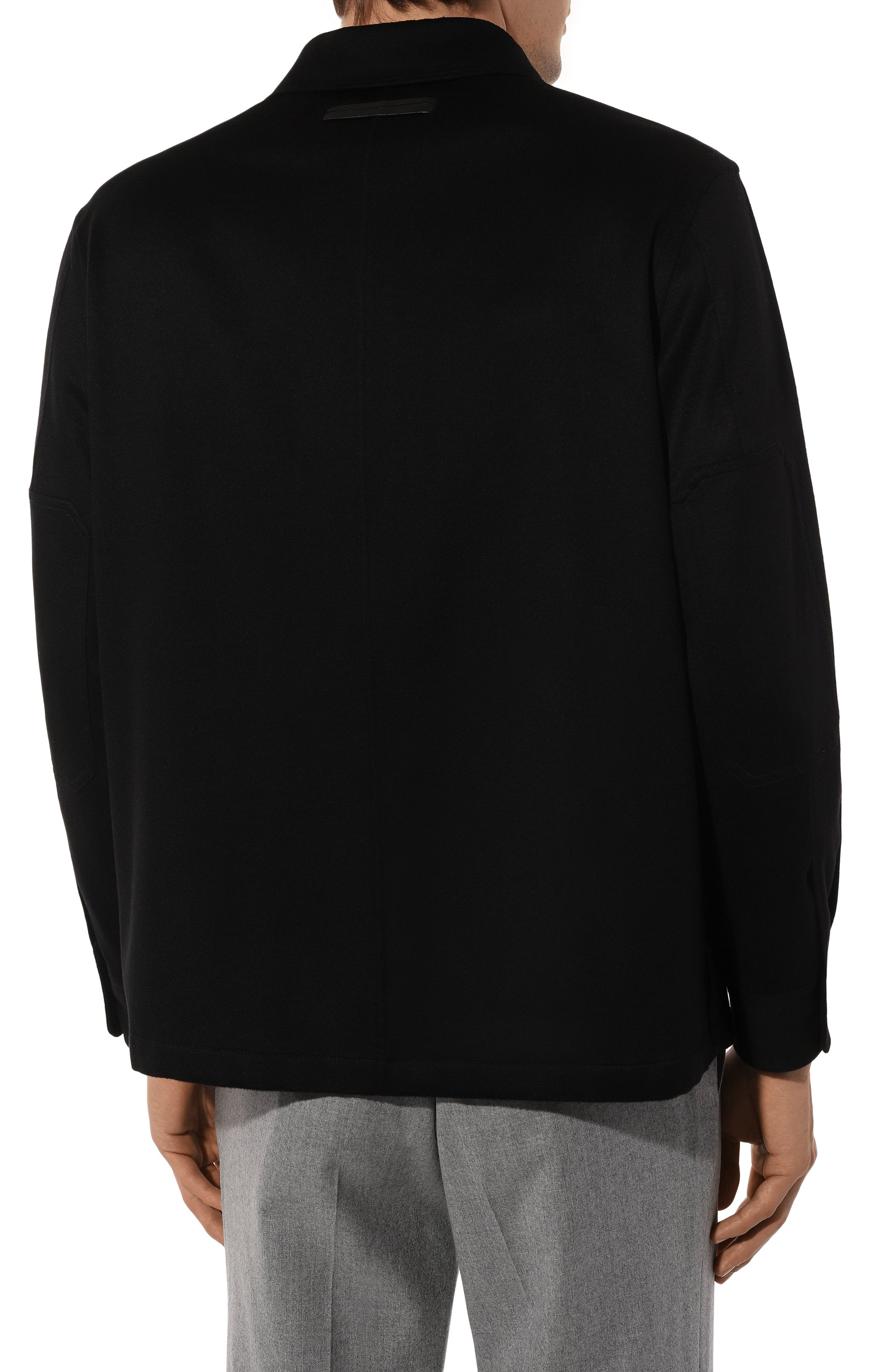 Кашемировая куртка-рубашка ZEGNA, арт. E8V46/S0T6B, фото 4