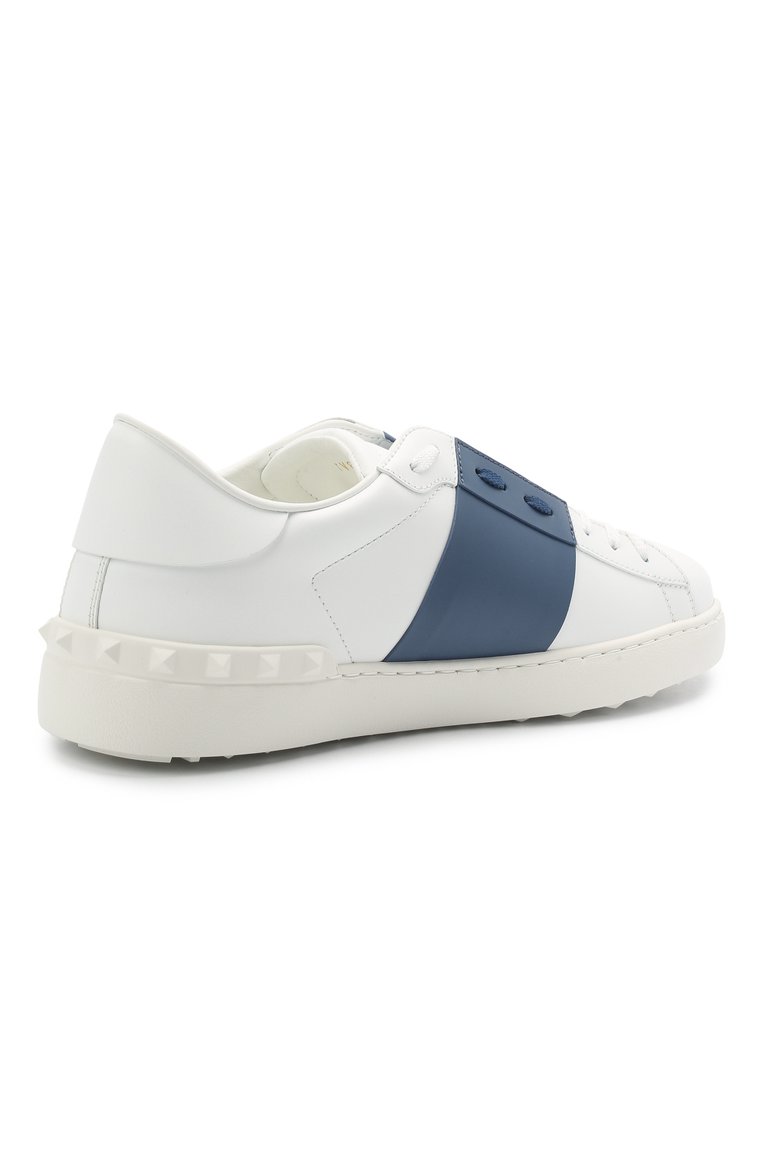 Кожаные кеды open VALENTINO, арт. VY0S0830/BLU, фото 1
