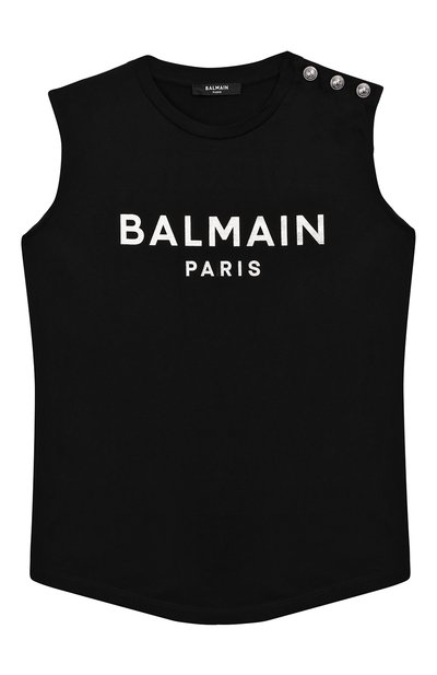 Хлопковая майка BALMAIN, арт. 6M8042/MX030/4-10, фото 1