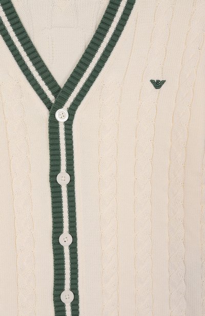 Хлопковый кардиган EMPORIO ARMANI, арт. EB000296/AF13945, фото 3