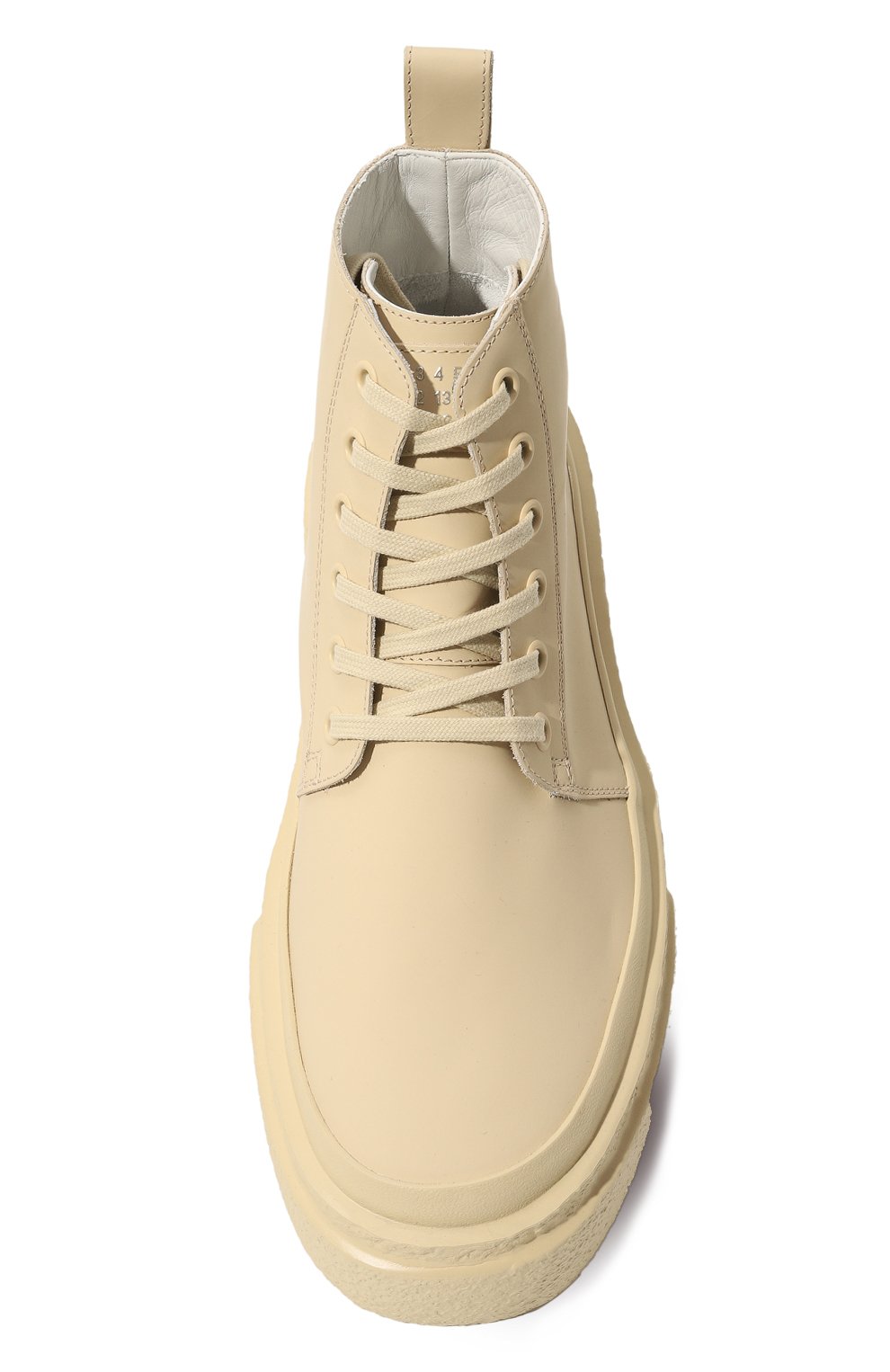 Кожаные кеды gambetta MM6, арт. SH1WS0010/P7020, фото 6