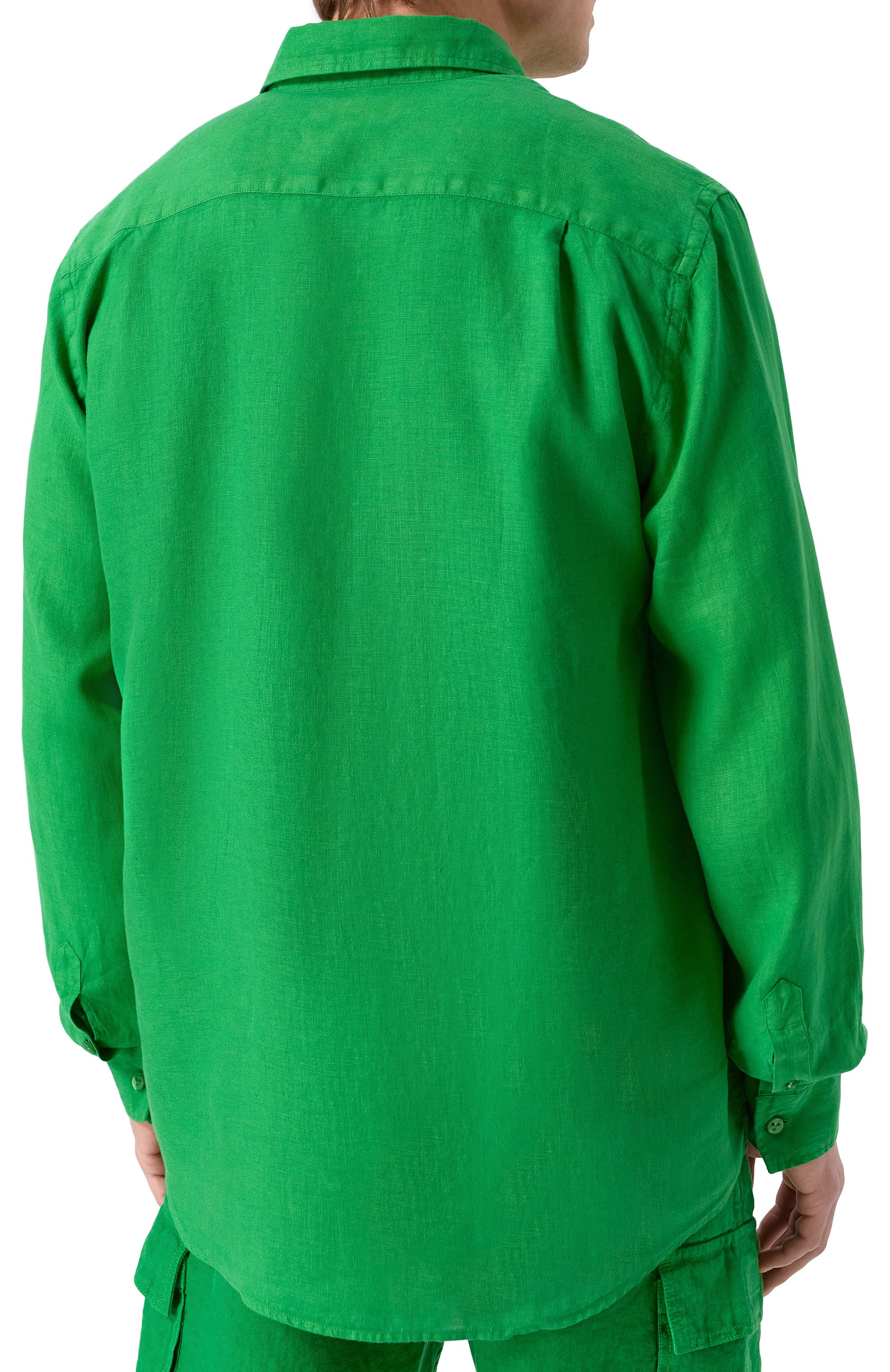 Льняная рубашка VILEBREQUIN, арт. CAR0UBIS/H9U10, фото 4