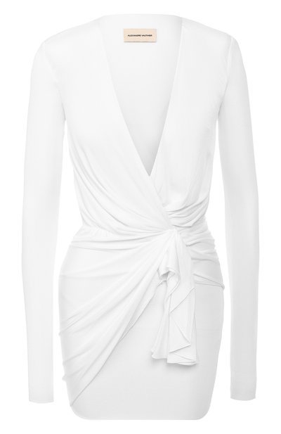Женское платье с драпировкой ALEXANDRE VAUTHIER, арт. 192DR1051 0191-1016