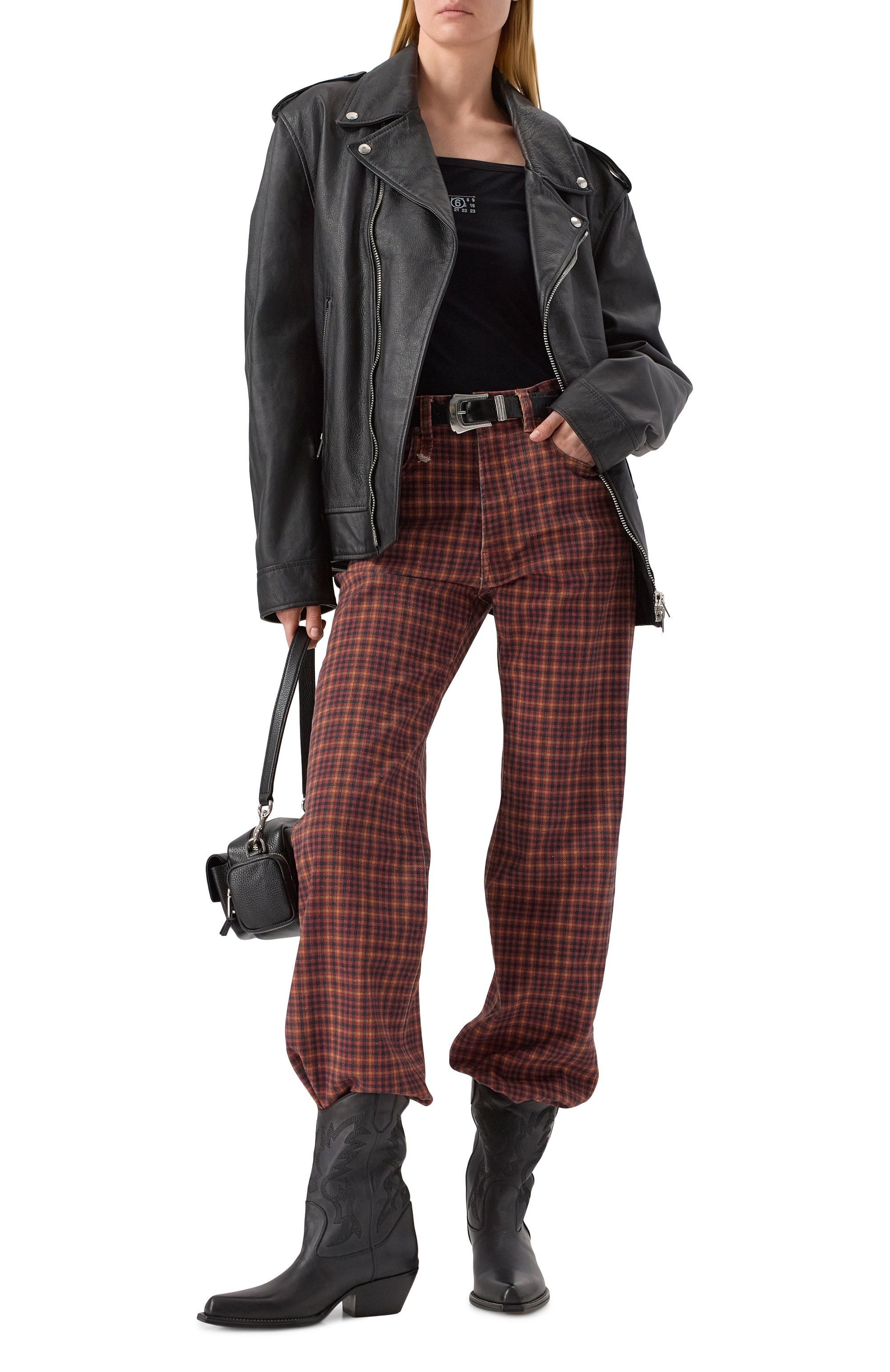 Кожаные казаки westy VIC MATIE, арт. 1G3358D_E18BQ20101, фото 2