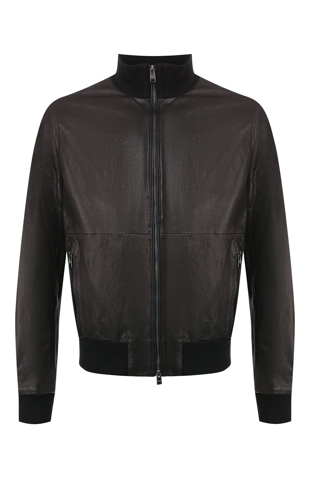 Кожаный бомбер BOSS, арт. 50398845, фото 1