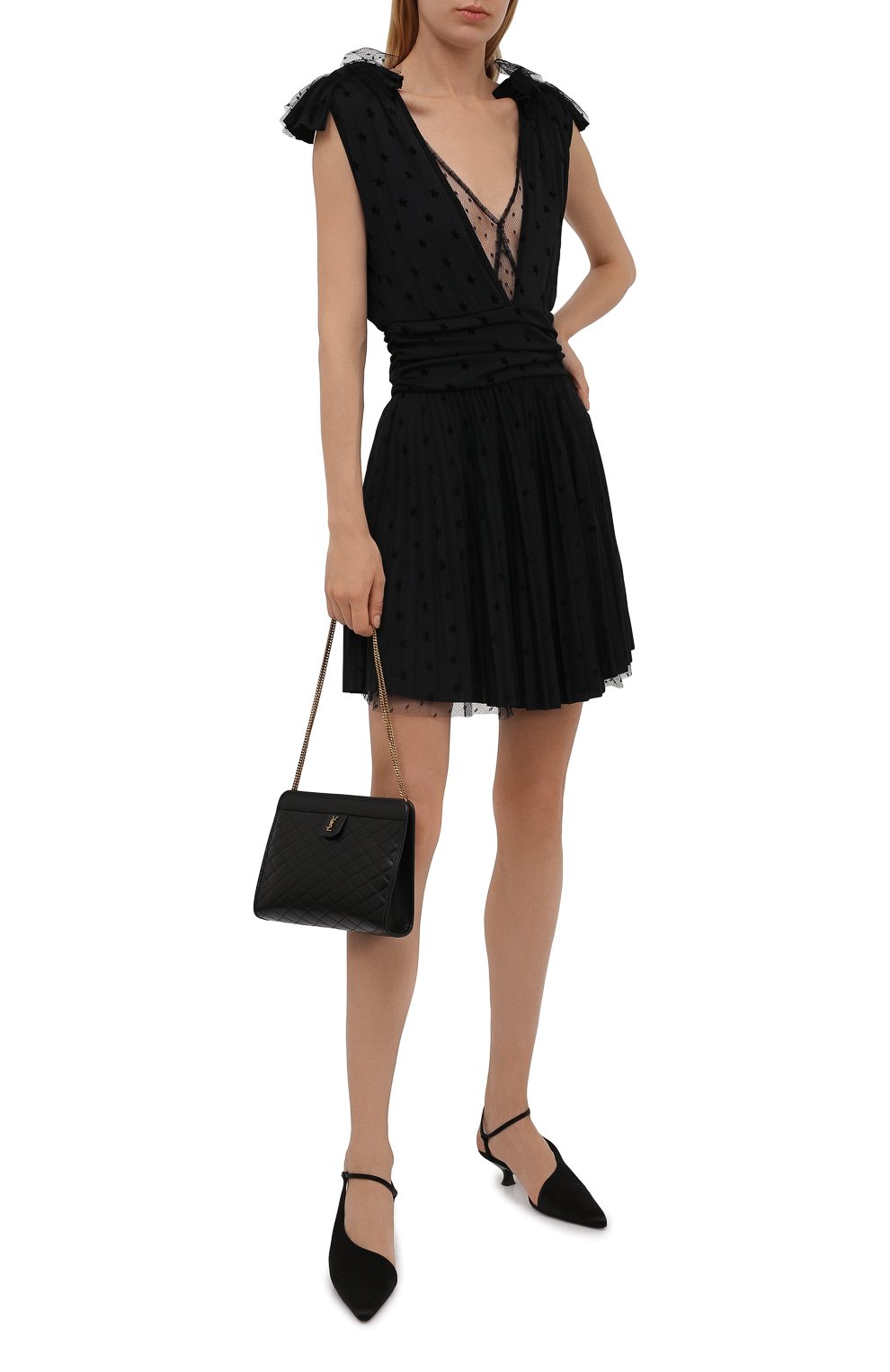 Платье REDVALENTINO черного цвета по цене 65800 руб., арт. WR3MJ07N/620, фото 2 Платье REDVALENTINO, арт. WR3MJ07N/620, фото 2