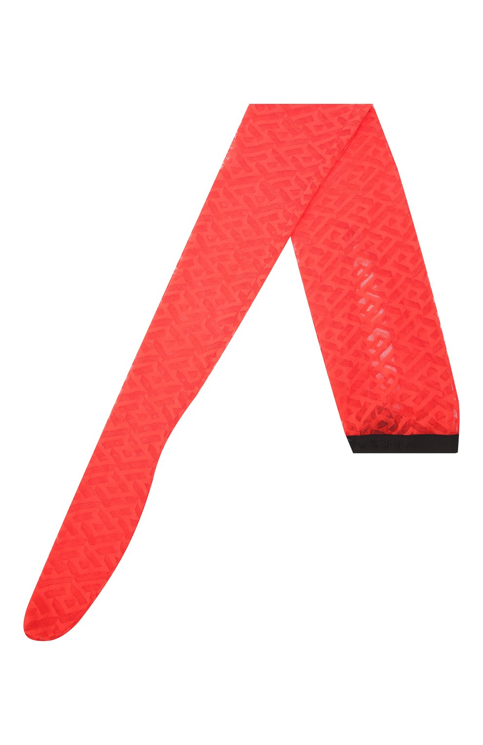 Колготки VERSACE красного цвета по цене 31600 руб., арт. 1001545/1A01647, фото 1 Колготки VERSACE, арт. 1001545/1A01647, фото 1