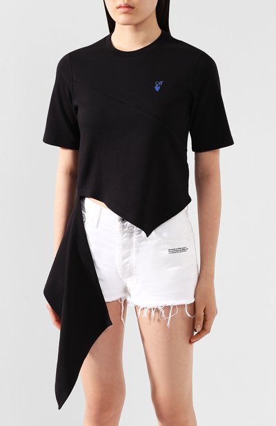 Хлопковая футболка OFF-WHITE, арт. 0WAA077S20JER0011045, фото 3