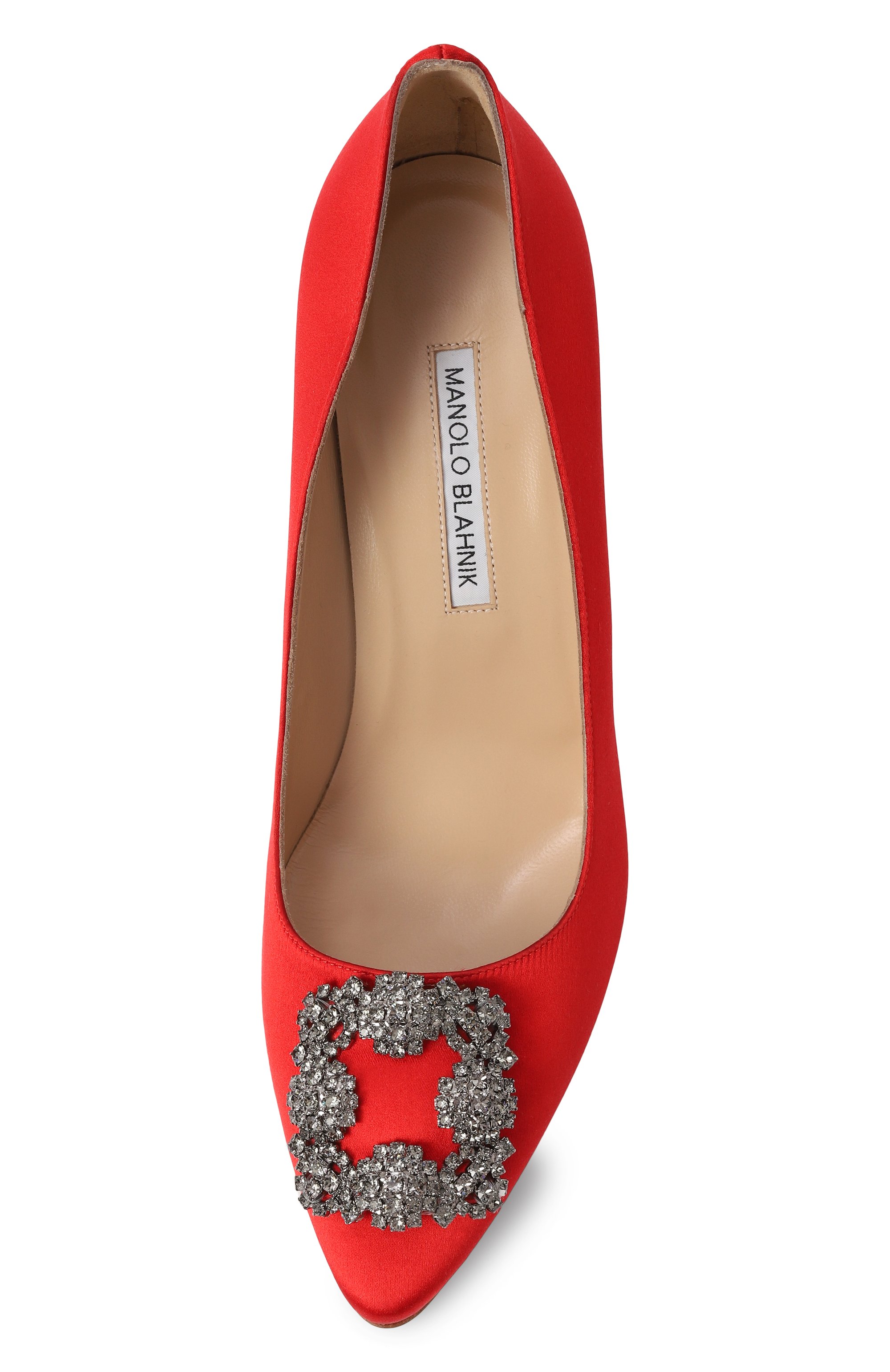 Текстильные туфли hangisi 90 MANOLO BLAHNIK, арт. 9XX-0663/SAT, фото 6