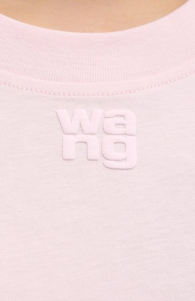 Хлопковая футбол ка ALEXANDERWANG.T, арт. 4CC1201154, фото 5