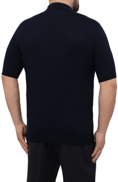 Поло из шелка и хлопка ZILLI, арт. MBV-PZ102-NESP1/MC01, фото 4