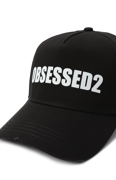 Хлопковая бейсболка DSQUARED2, арт. BCM0926/05C00001, фото 4