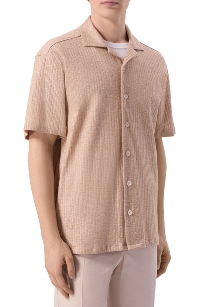 Рубашка изо льна и хлопка ANDREA CAMPAGNA, арт. HAVANA SHIRT/EE131, фото 3