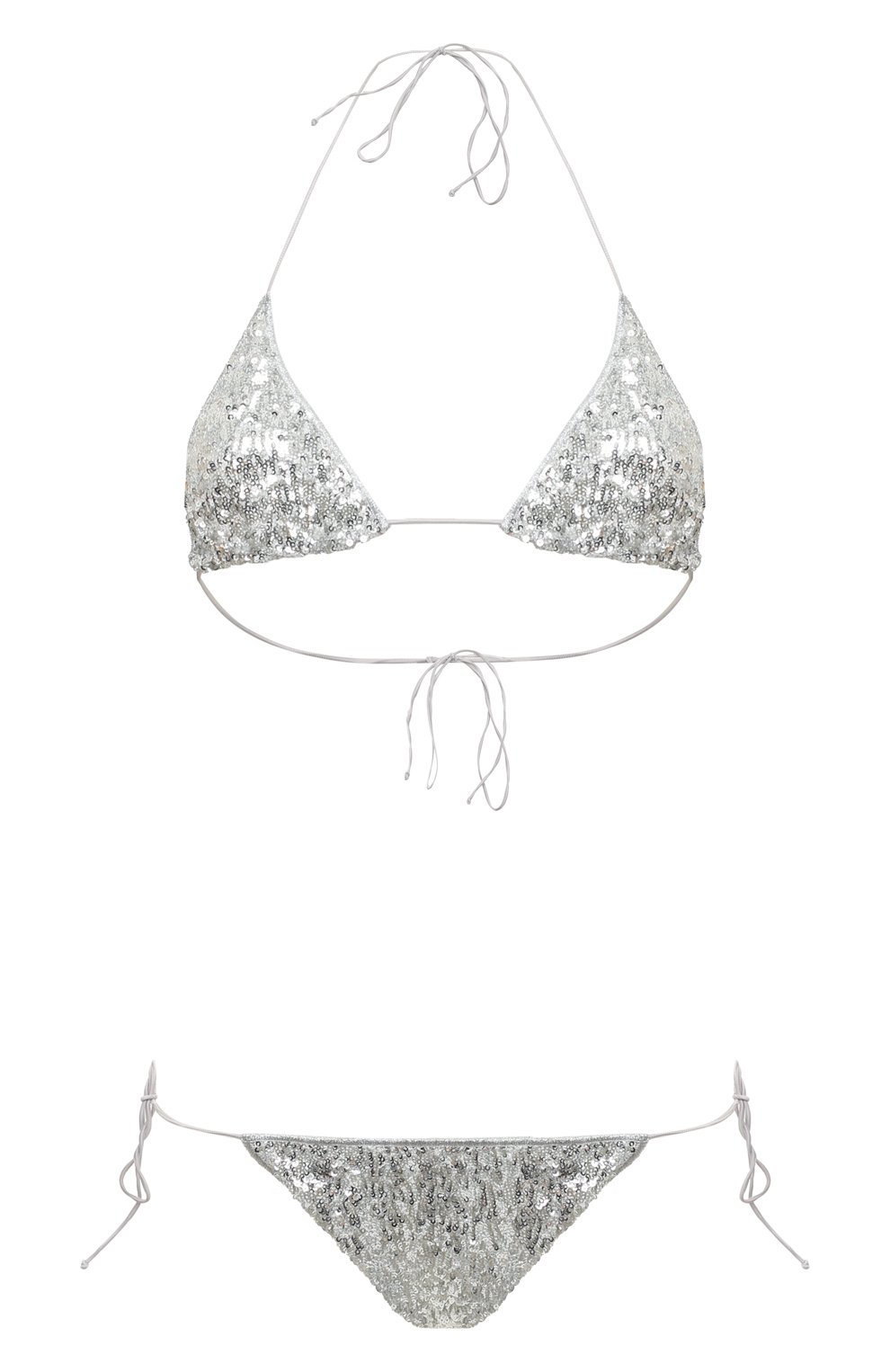 Раздельный купальник с отделкой пайетками OSEREE, арт. PTF213/SEQUINS/PEARL, фото 1