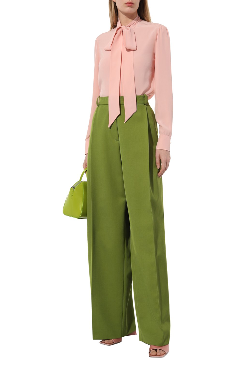 Шелковая блузка GUCCI, арт. 740519/ZAA0G, фото 2