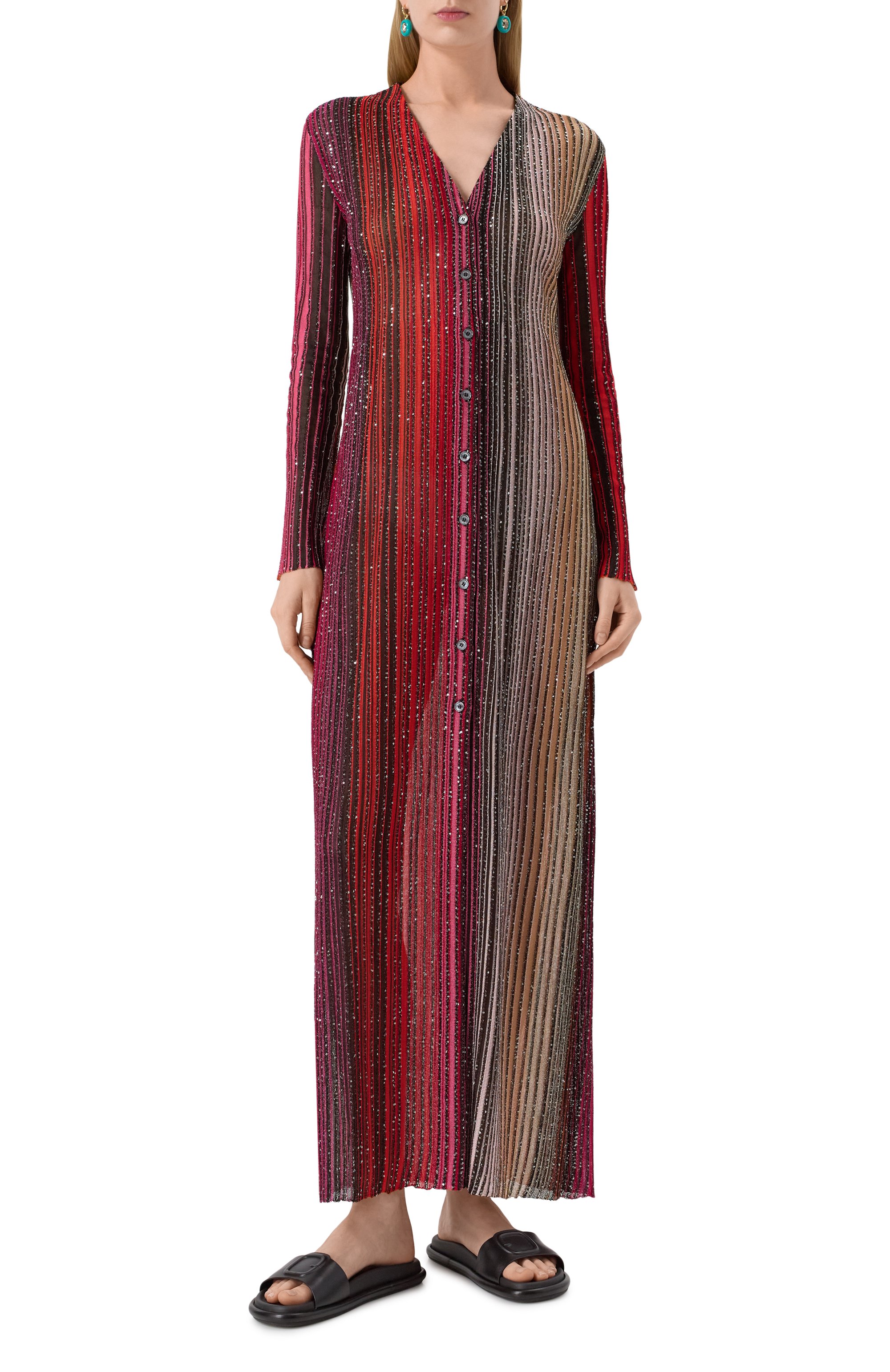 Кожаные шлепанцы SANTONI, арт. WHXG71409G0MTKED, фото 2