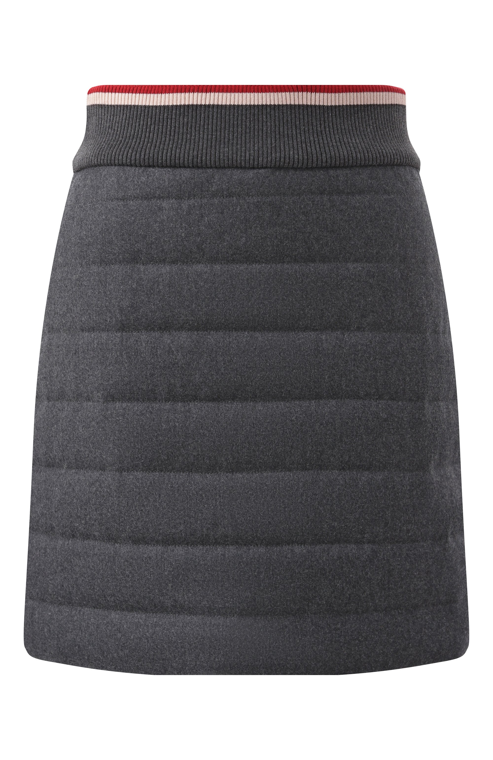 Шерстяная юбка BRUNELLO CUCINELLI серого цвета по цене 164500 руб., арт. ME226G3732, фото 1 Шерстяная юбка BRUNELLO CUCINELLI, арт. ME226G3732, фото 1