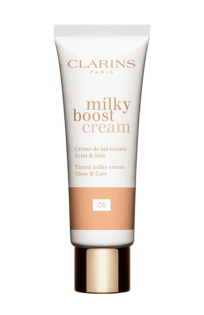 Тональный крем с эффектом сияния milky boost cream, 05 (45ml) CLARINS, арт. 80076086, фото 1
