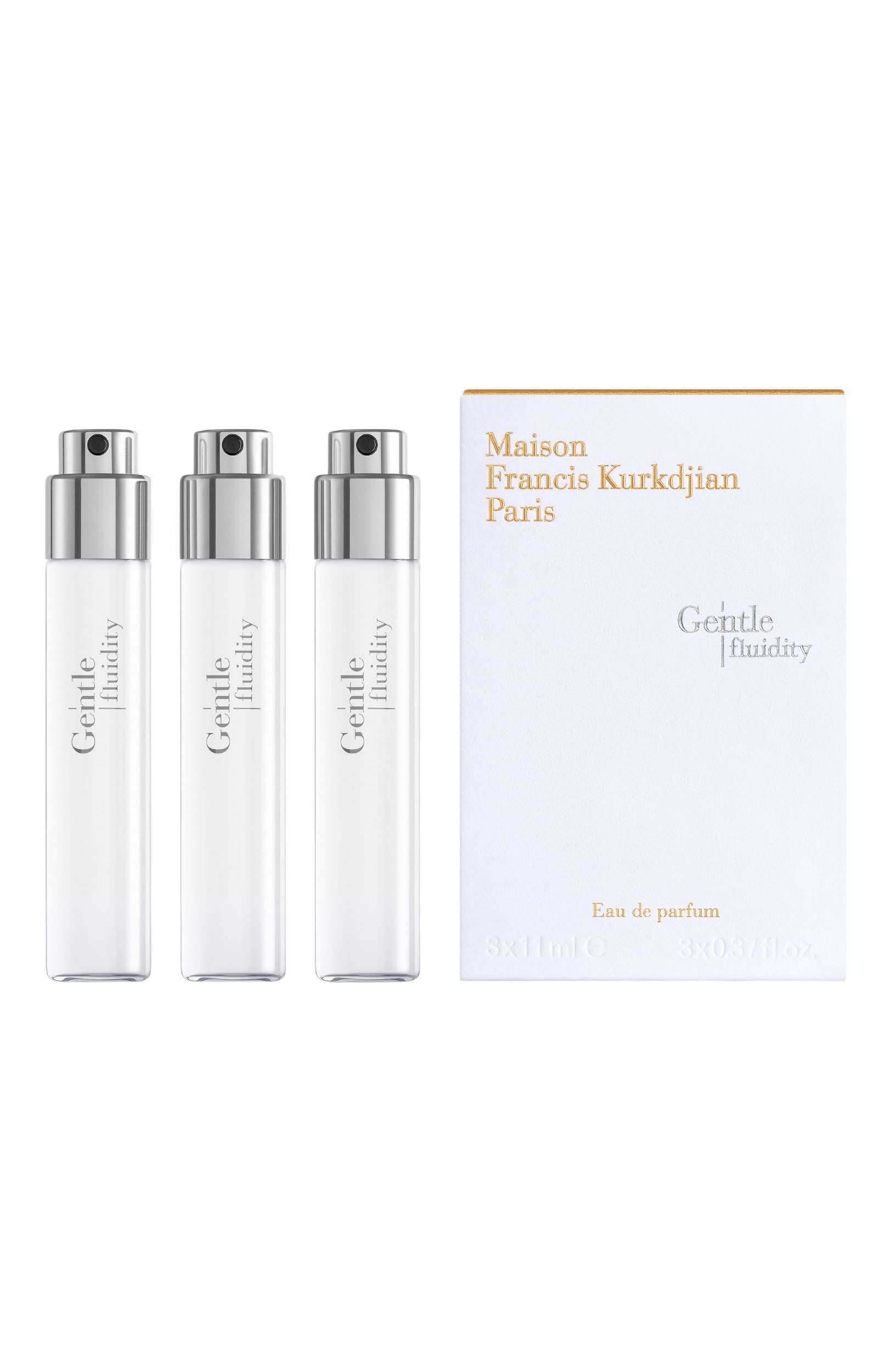 Парфюмерный набор gentle fluidity silver (3x11ml) MAISON FRANCIS KURKDJIAN бесцветного цвета по цене 14800 руб., арт. RA12295, фото 2 Парфюмерный набор gentle fluidity silver (3x11ml) MAISON FRANCIS KURKDJIAN, арт. RA12295, фото 2