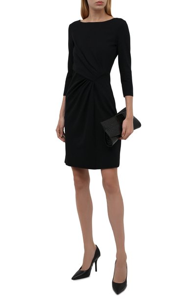 Платье из вискозы EMPORIO ARMANI, арт. 6K2A8G/2JFAZ, фото 2