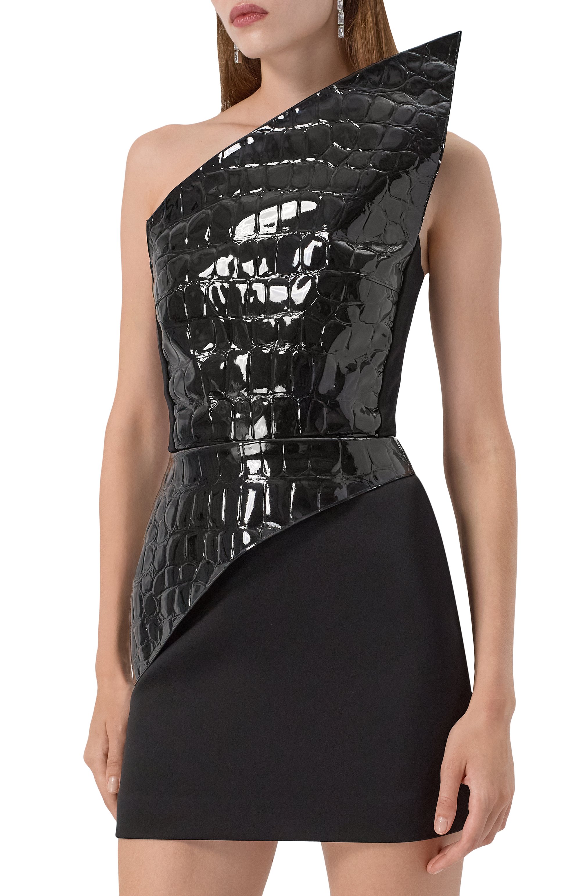 Комбинированное платье DAVID KOMA, арт. PF25DK19D, фото 3