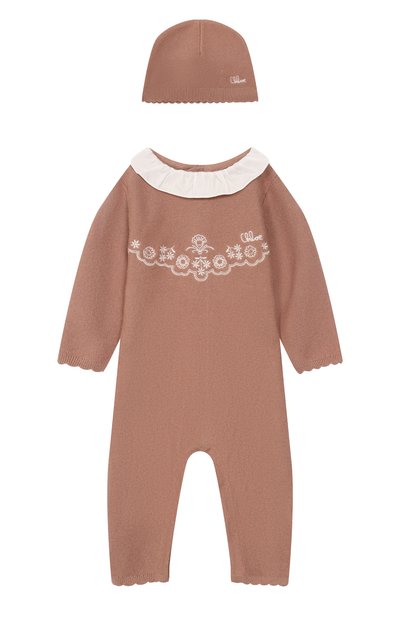 Комплект из комбинезона и шапки CHLOÉ, арт. C20779