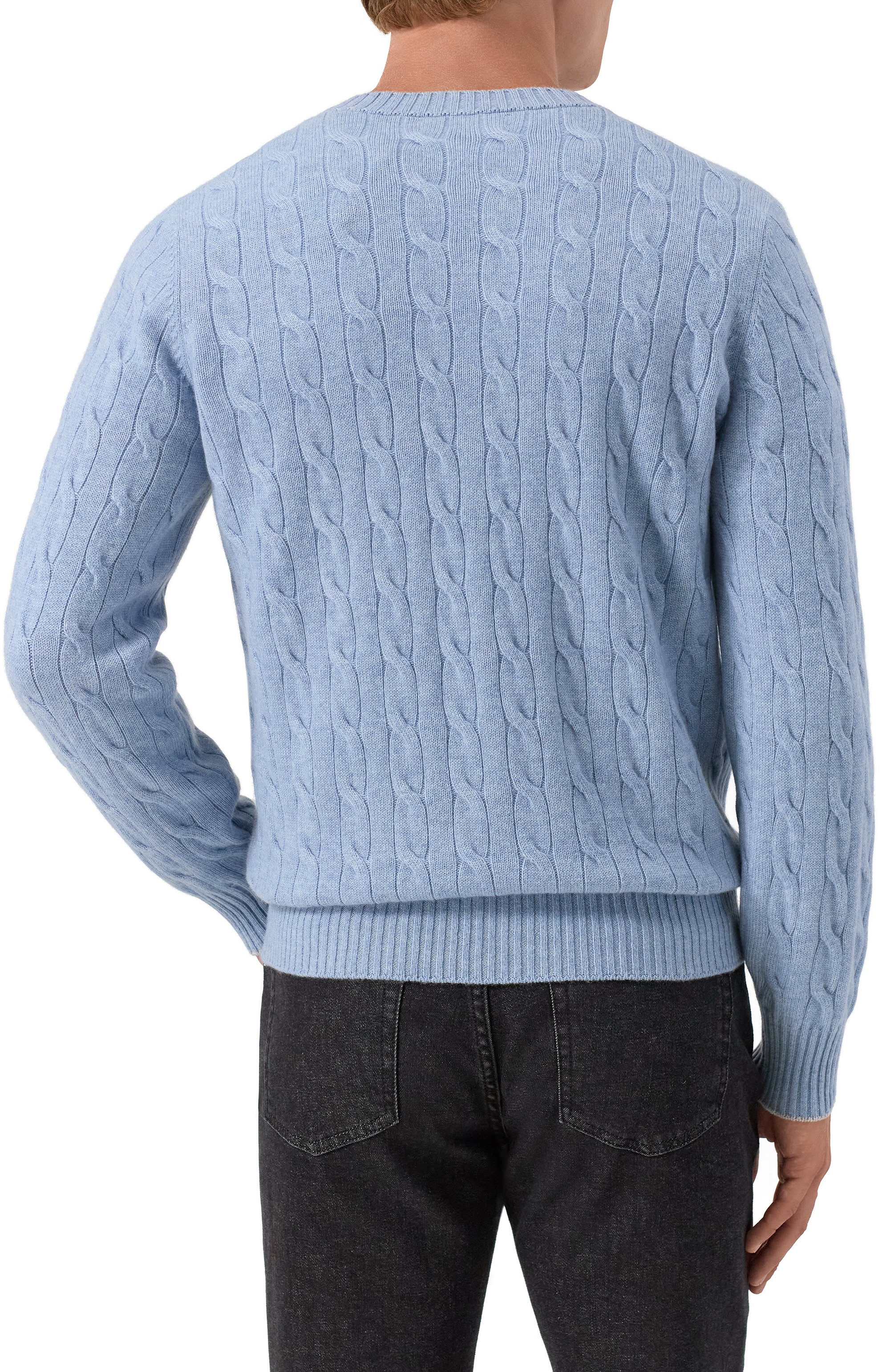 Кашемировый джемпер BRUNELLO CUCINELLI, арт. M22707200, фото 4