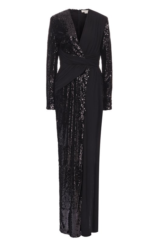 Комбинированное платье Zuhair Murad FDR25351/EMSE012 Чёрный FDR25351/EMSE012
