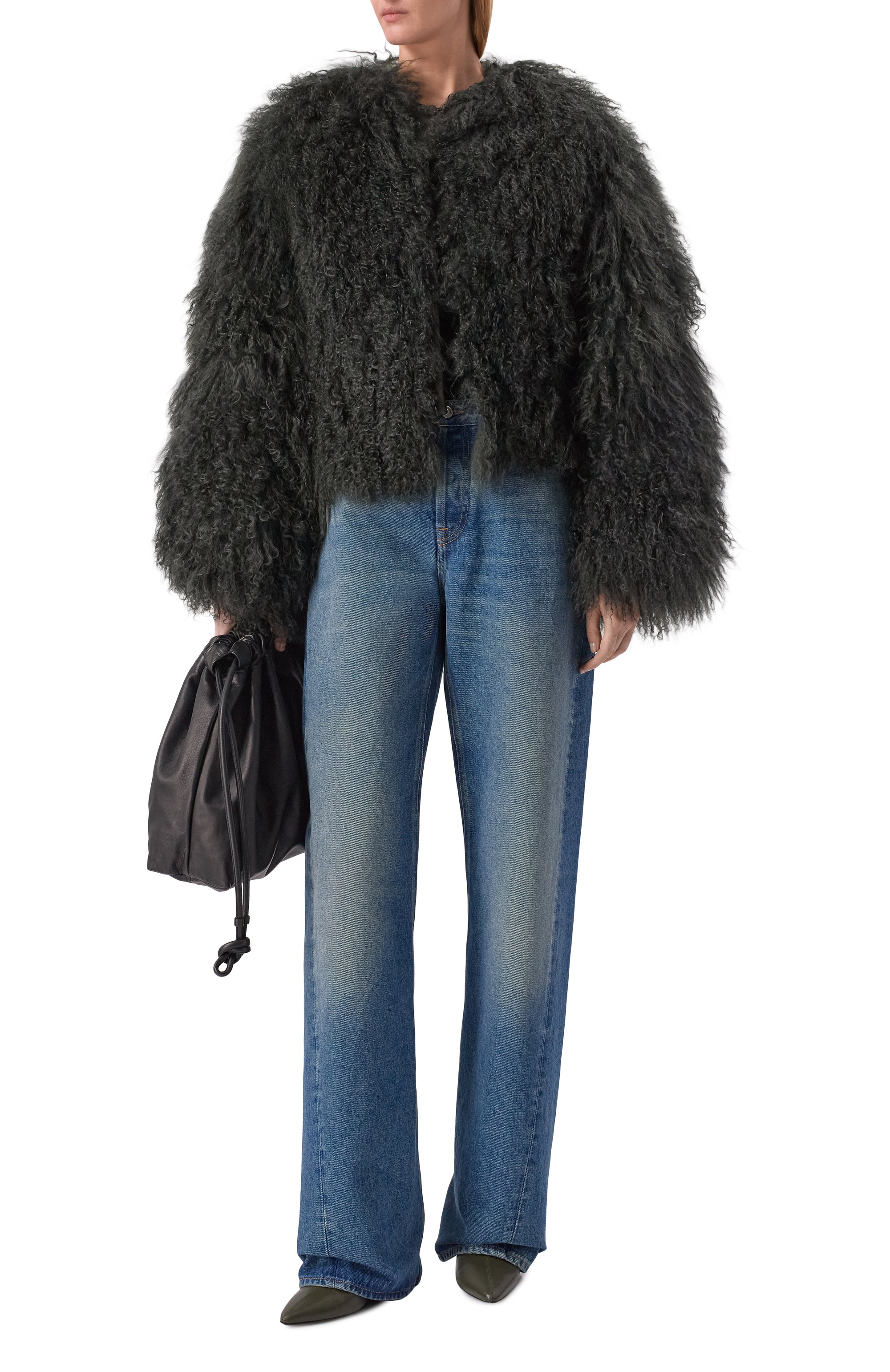 Шуба из козы HALFBOY, арт. HF251WL015, фото 2