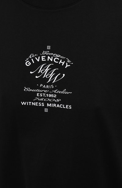 Хлопковая футболка GIVENCHY, арт. BW707Z3Z78, фото 5