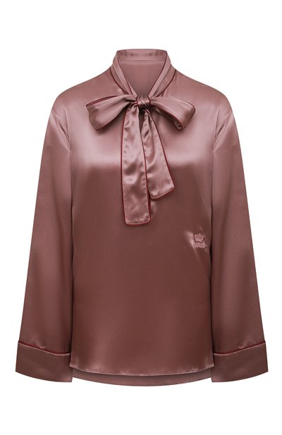 Женская шелковая блузка DOLCE & GABBANA, арт. F72K0Z/GD19T/0UTLET AW22-23
