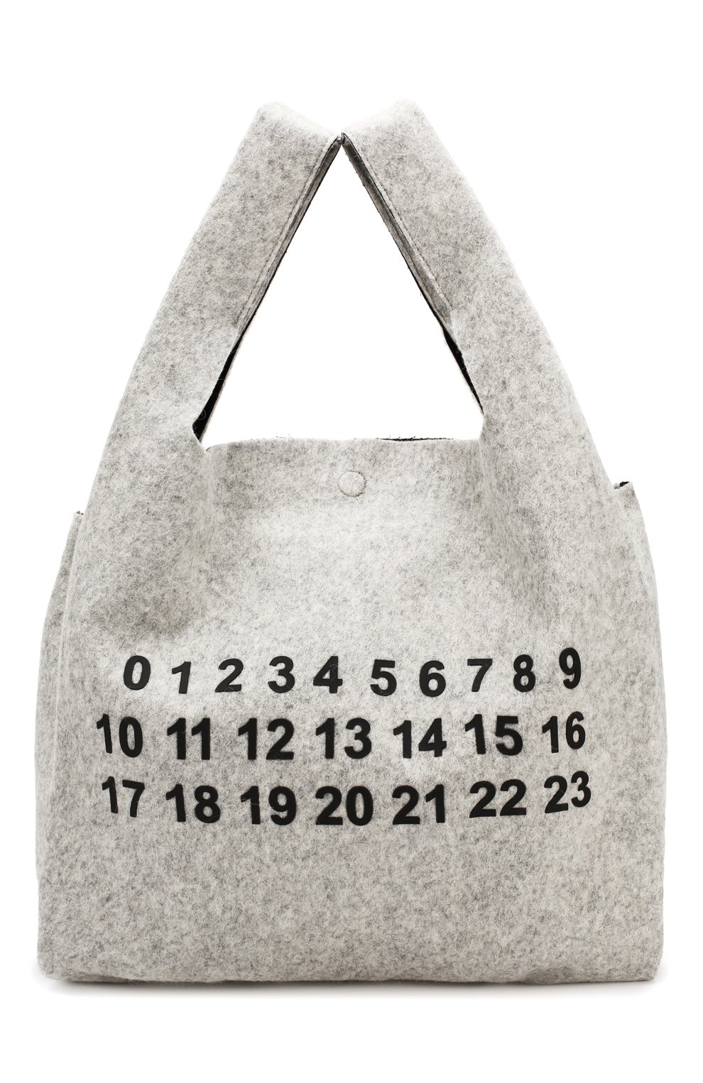 Текстильная сумка-шопер MAISON MARGIELA серого цвета по цене 170500 руб., арт. S35WC0075/P1454, фото 1 Текстильная сумка-шопер MAISON MARGIELA, арт. S35WC0075/P1454, фото 1