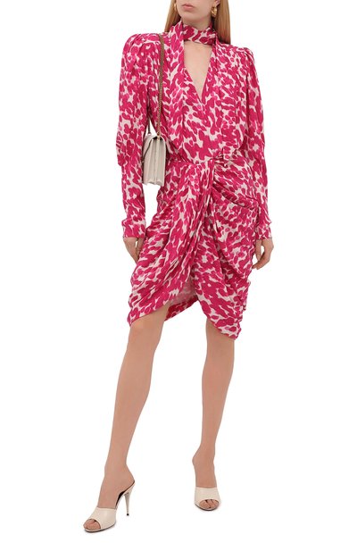 Шелковое платье ISABEL MARANT, арт. R02039-21A021I/BAT0A, фото 2