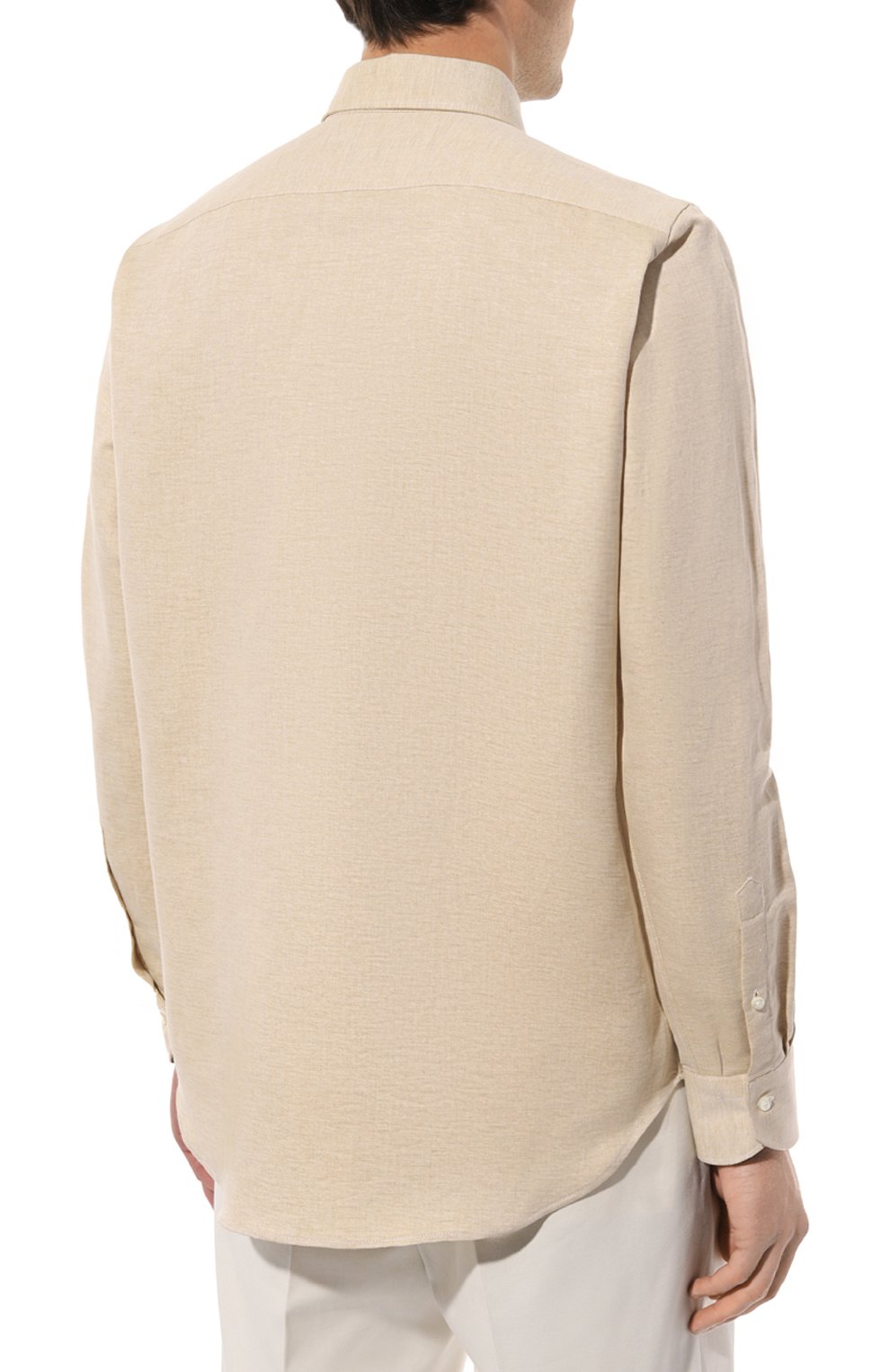 Рубашка изо льна и хлопка CANALI, арт. 7A1/GD03158, фото 4