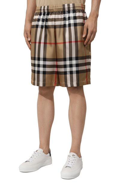 Шелковые шорты BURBERRY, арт. 8051281, фото 3