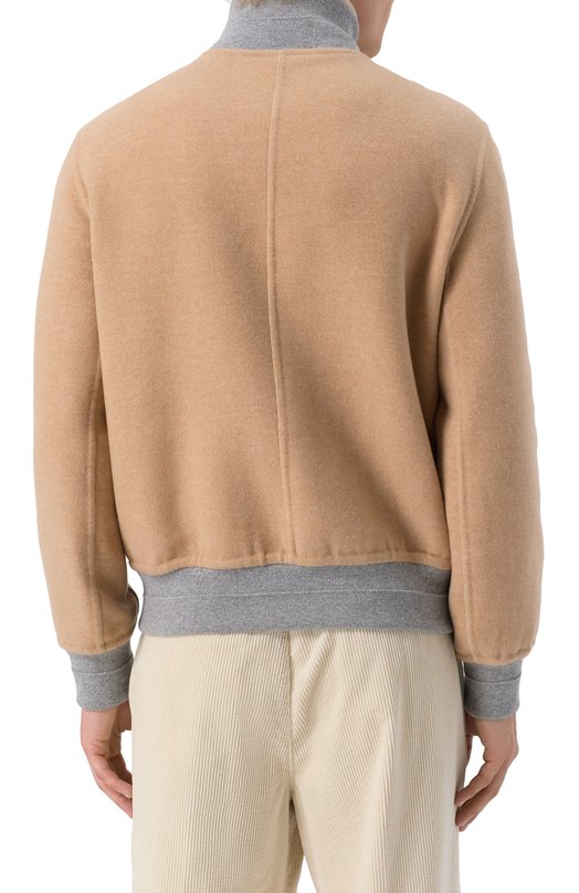 Двусторонний бомбер Brunello Cucinelli MY4139964 Бежевый  MY4139964 Фото 4