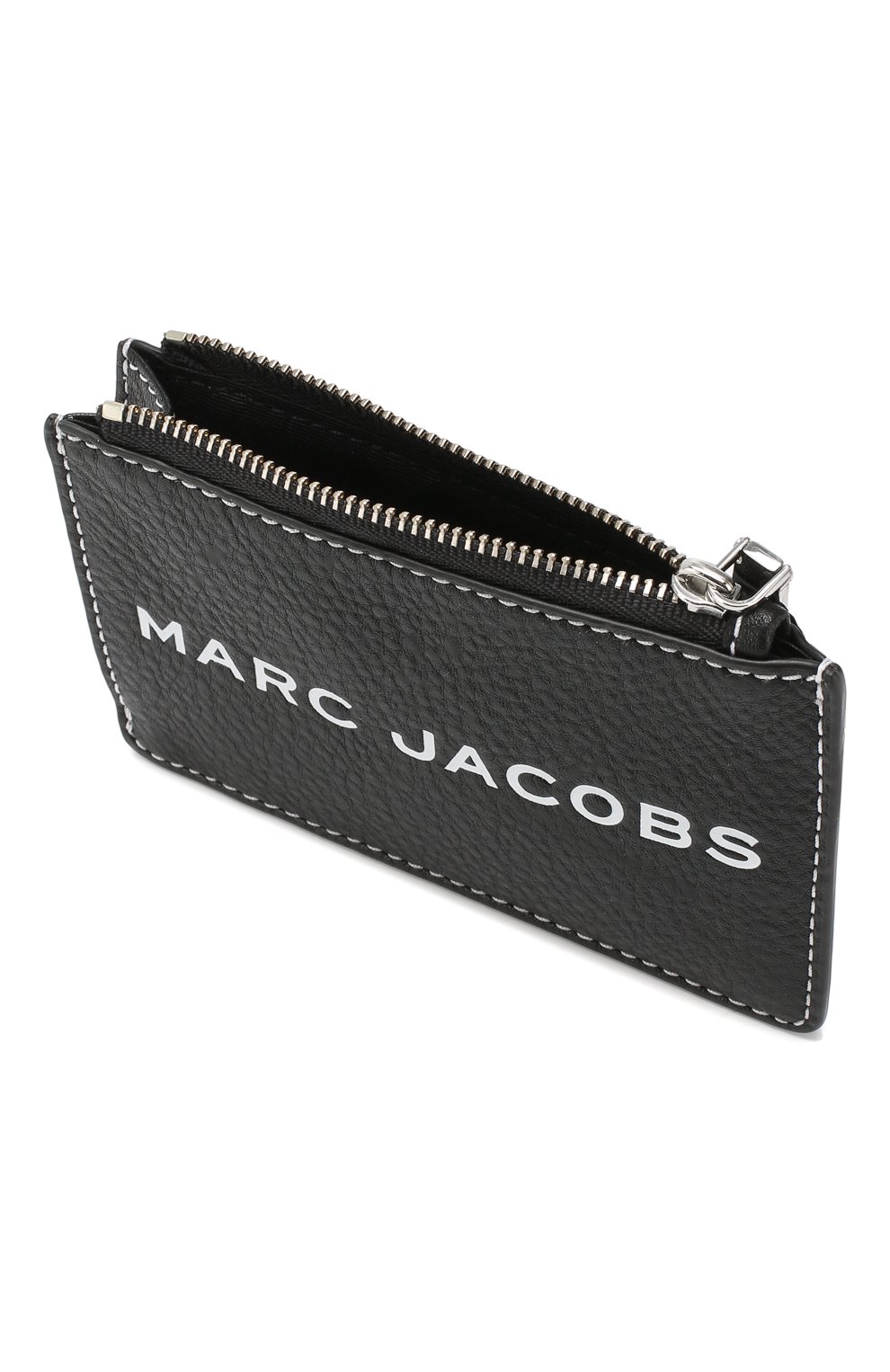 Кожаный футляр для кредитных карт MARC JACOBS (THE) черного цвета по цене 14200 руб., арт. M0014870, фото 3 Кожаный футляр для кредитных карт MARC JACOBS (THE), арт. M0014870, фото 3