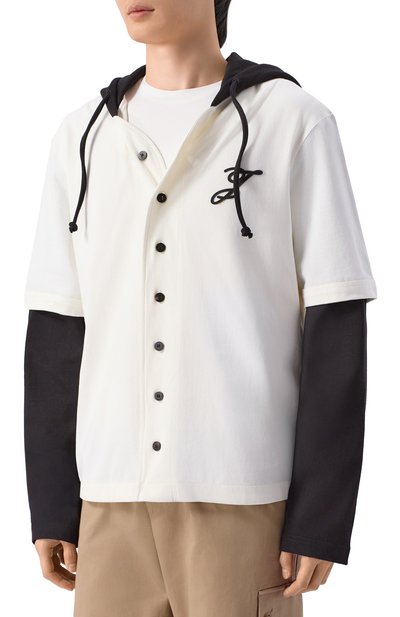 Хлопковая рубашка JACQUEMUS, арт. 26ETSM00602/AJ00226, фото 3