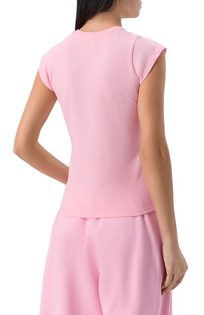 Хлопковая футболка PLANTA ROSA, арт. PR/T016/PERFECTION/220, фото 4