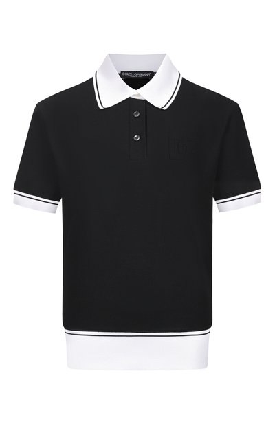 Женское хлопковое поло DOLCE & GABBANA, арт. F8V33Z/GDDMH
