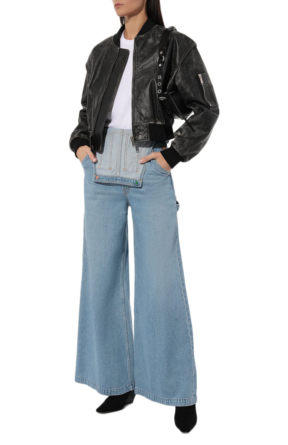 Джинсовый комбинезон MOTHER, арт. 9894-1321, фото 2