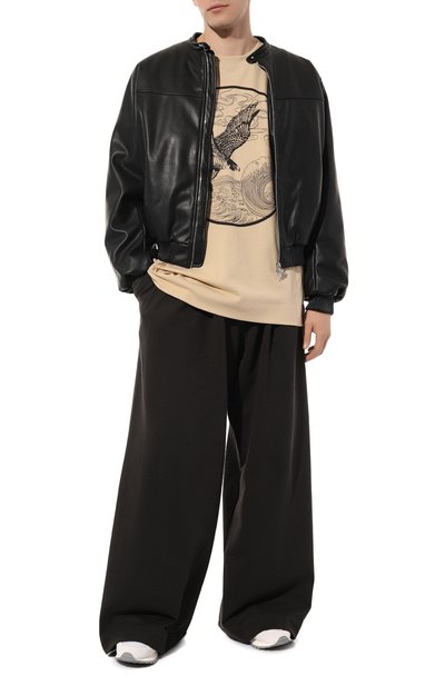 Хлопковый лонгслив DRIES VAN NOTEN, арт. 232-021116-7602, фото 2