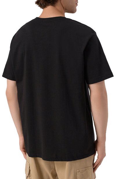 Хлопковая футболка BISIBIGLIO черного цвета по цене 12800 руб., арт. SEG TEDDY CENS, фото 4 Хлопковая футболка BISIBIGLIO, арт. SEG TEDDY CENS, фото 4