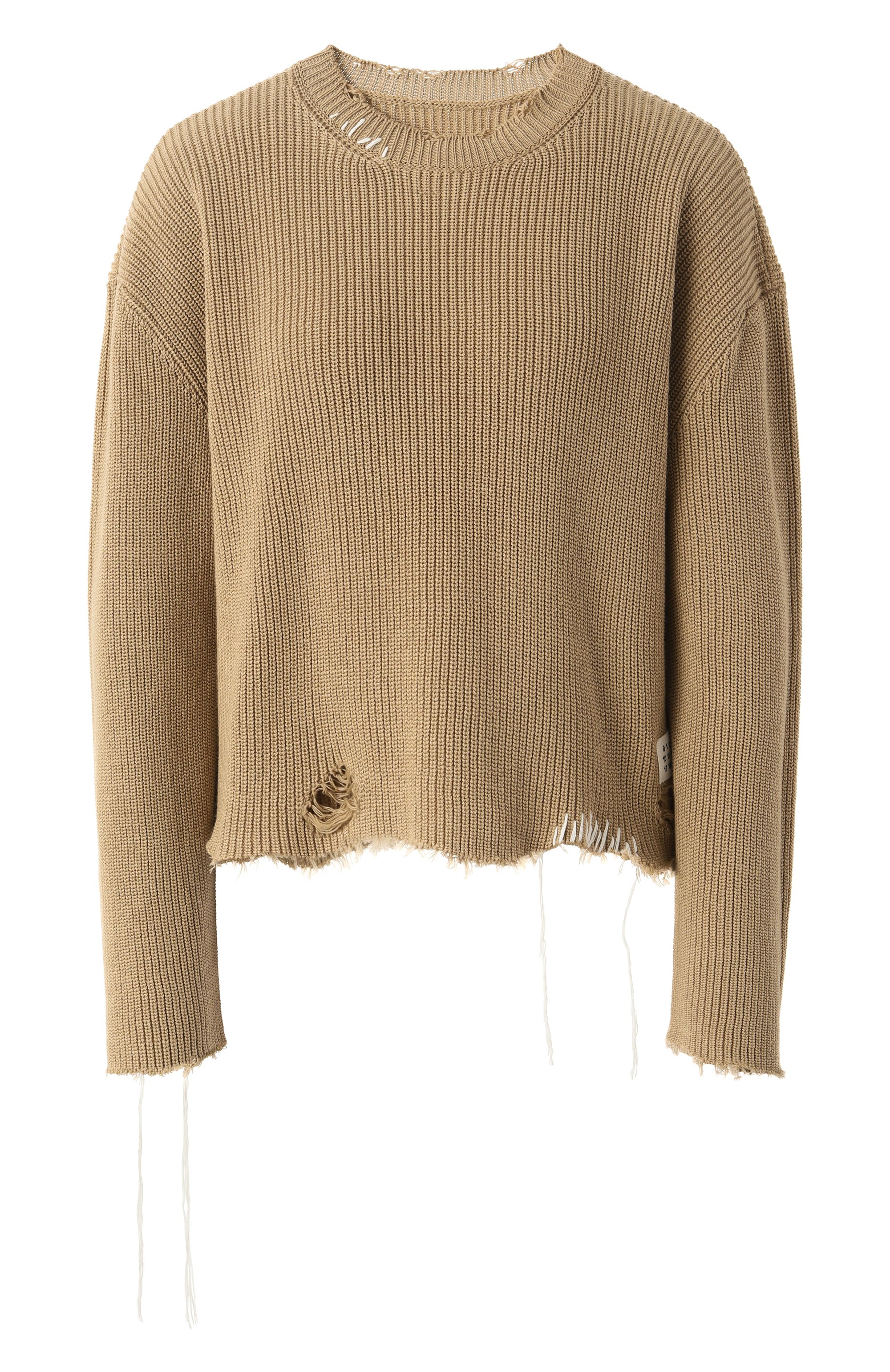 Хлопковый свитер MM6, арт. S52HL0036/M13089, фото 1