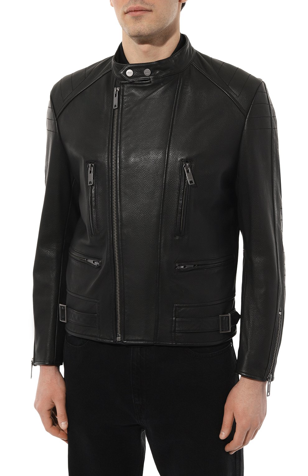 Кожаная куртка HUGO, арт. 50504417, фото 3