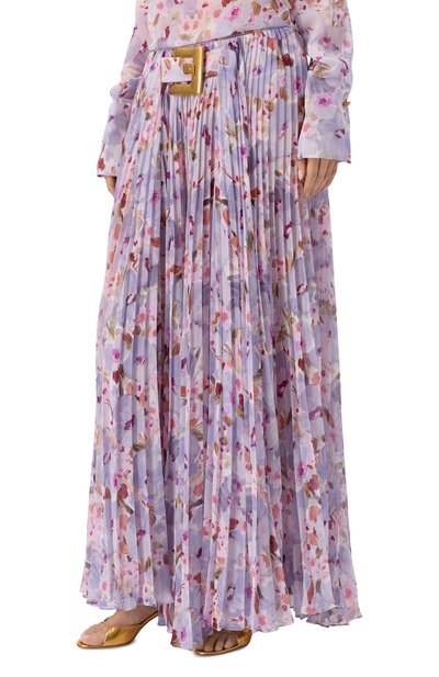 Плиссированная юбка BALMAIN, арт. GF1LE680/SF35, фото 3