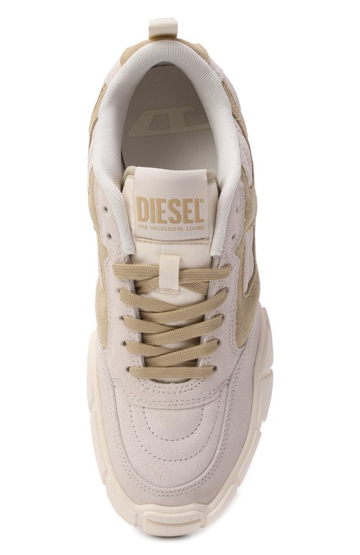 Замшевые кроссовки S-Pagodha Diesel Y03834/P7534 Бежевый  Y03834/P7534 Фото 6