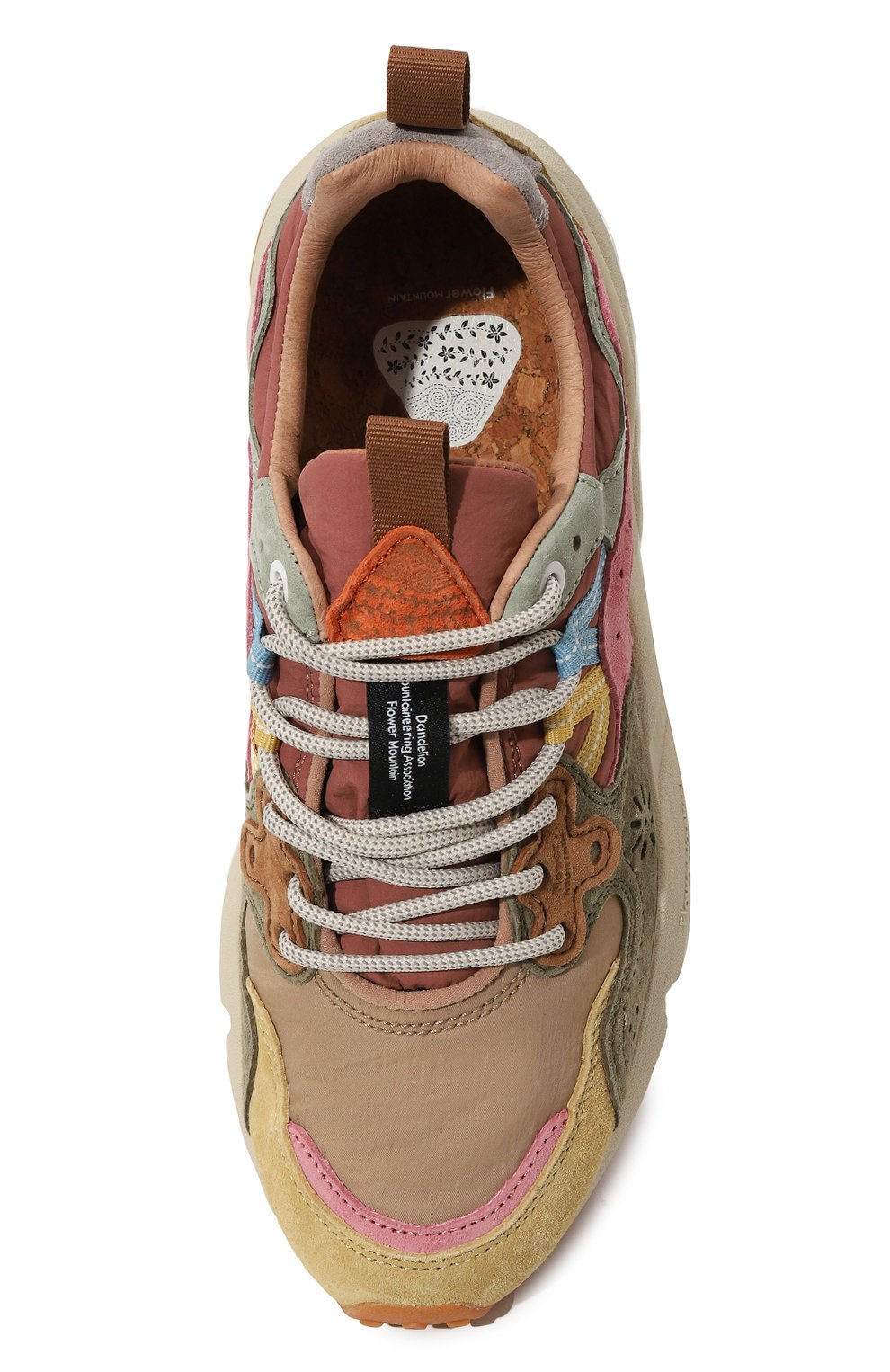 Комбинированные кроссовки yamano 3 FLOWER MOUNTAIN, арт. 001 2017817/01, фото 6